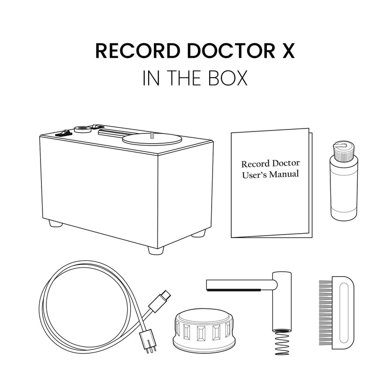 Record Doctor X 黑膠唱片雙面清洗機