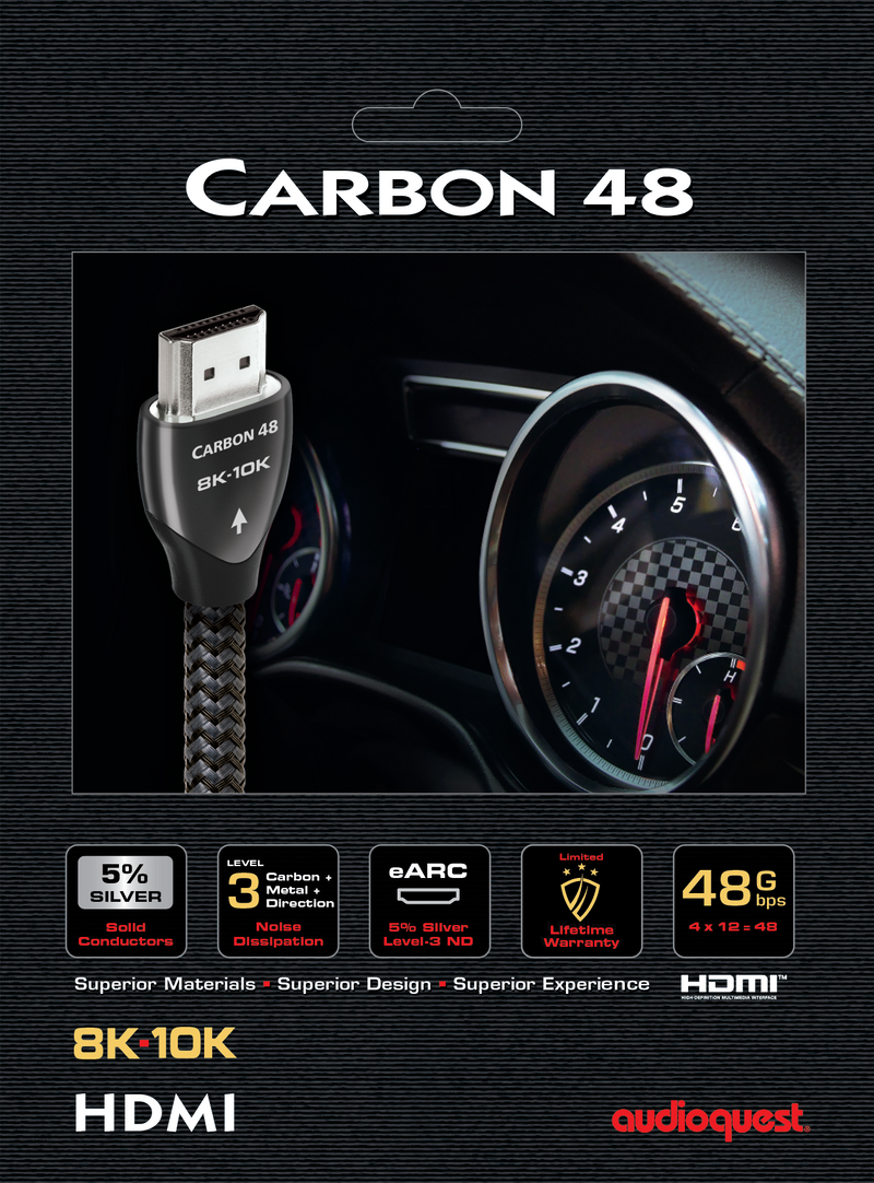 Carbon HDMI 48 Cable