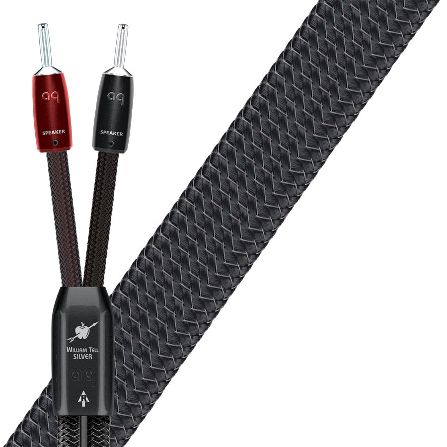 AudioQuest William Tell Silver Zero Speaker Cable | AQ Speaker Cables